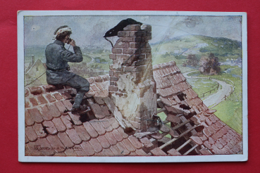AK Militär / 1914-1918 / 1 WK / offizielle Karte für Rotes Kreuz / Künstler Karte Atelier FR Jung / Leopold Wiestl Korporal des k k Landwehrinfanterieregimentes Nr 1